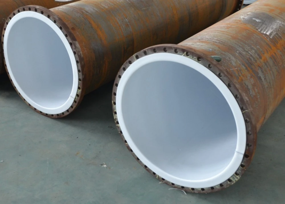 Ptfe Lined Chemical Conveying Pipeline