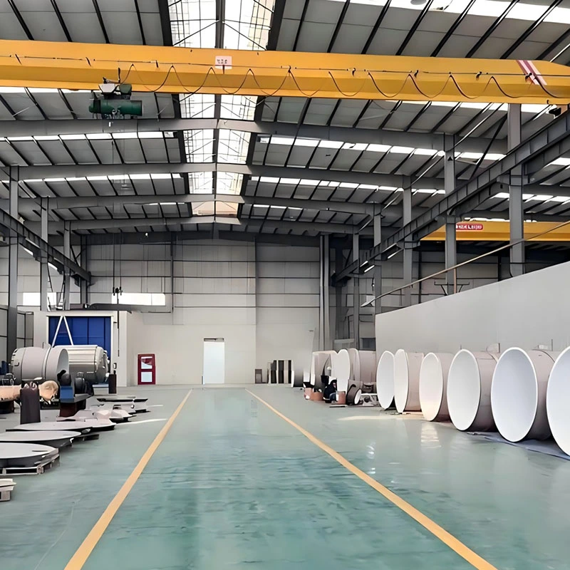 Zbiornik mieszający do produkcji chemicznej wyłożony PTFE