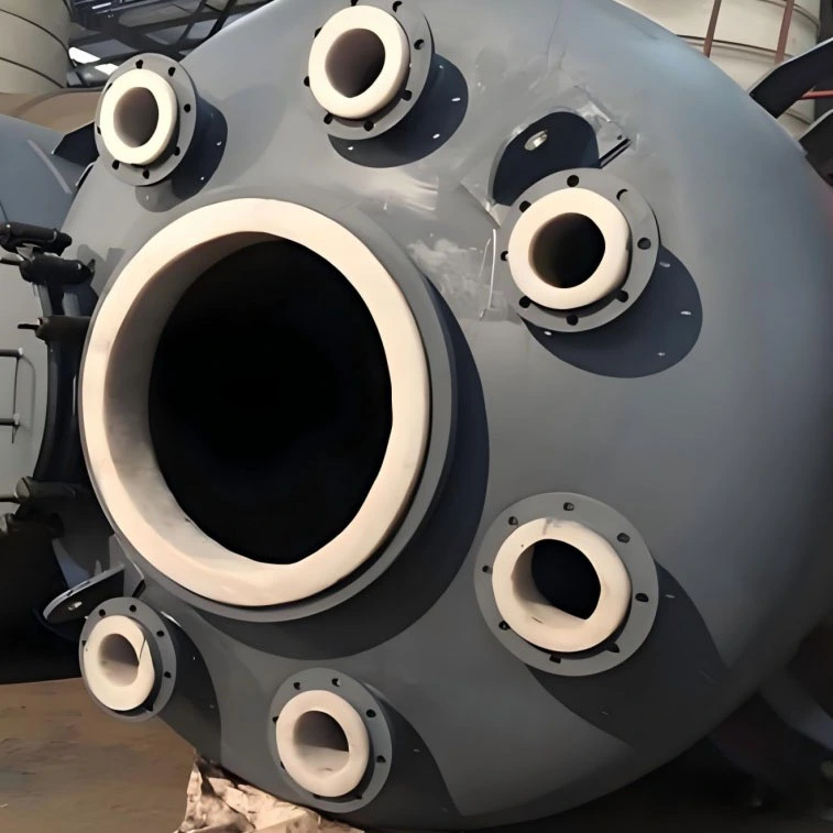 Reaktor chemiczny wyłożony PTFE